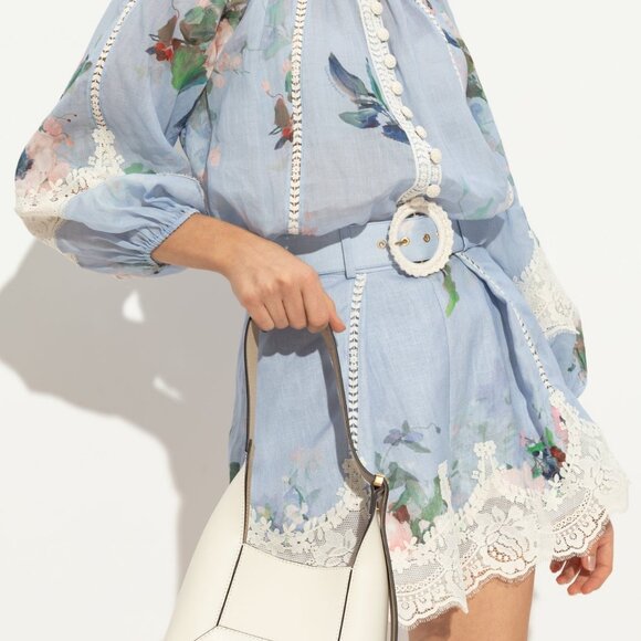 Jimmy Choo Bag ‘Diamond Small’ in cream - Picture 2 of 4